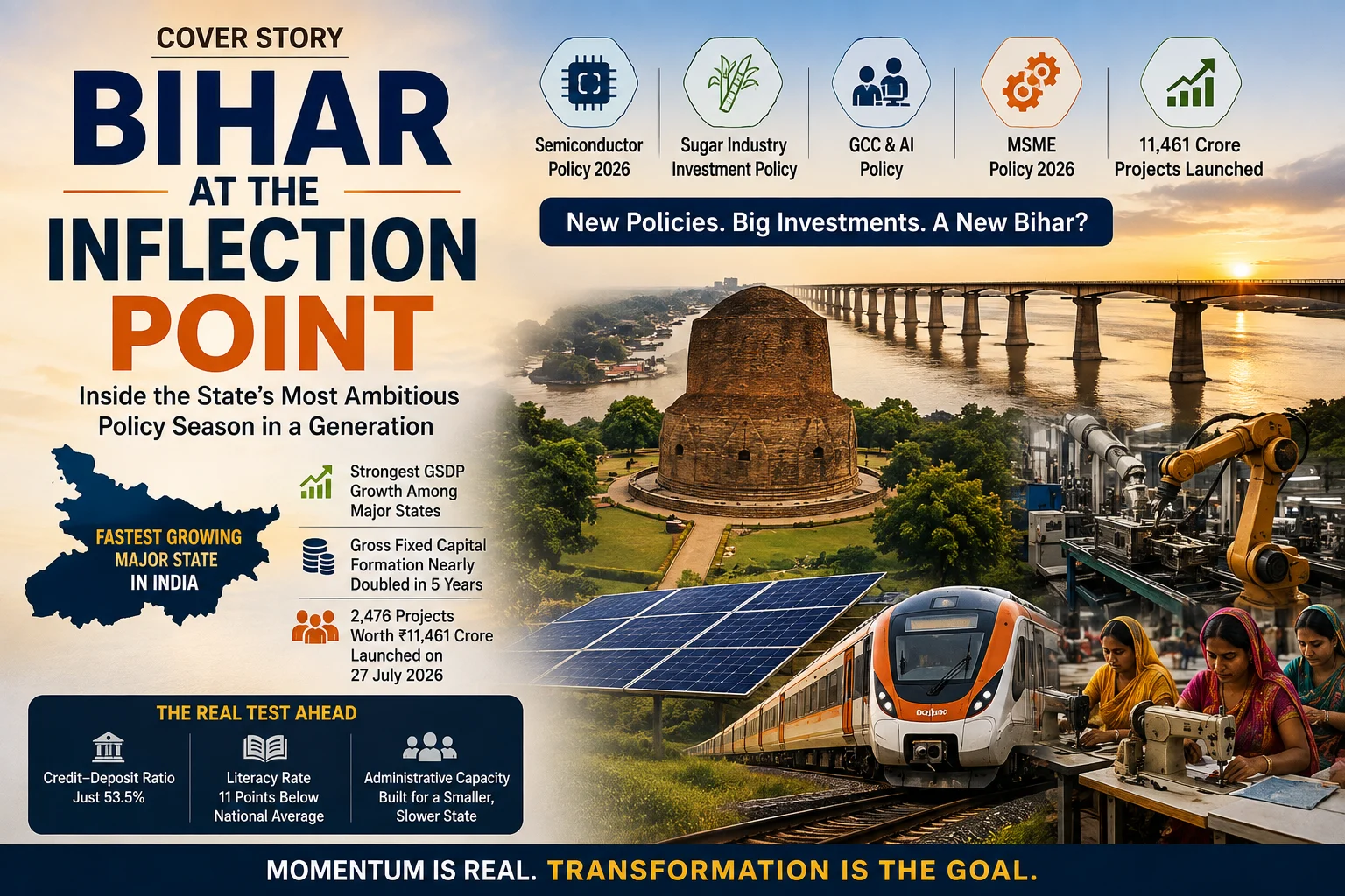 Bihar at the Inflection Point: Inside the State's Most Ambitious Policy Season in a Generation